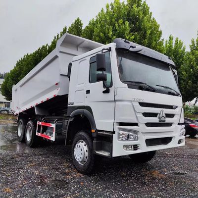 Camión de descarga usado de 400 HP con 10 ruedas HOWO o Shacman