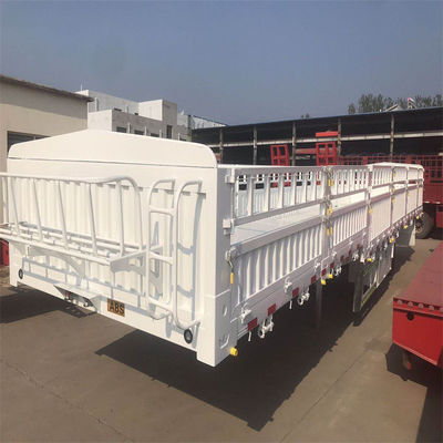 9500mm-13000mm Uzunluk*2500mm*2800mm Mekanik süspansiyonlu çit yarı römork